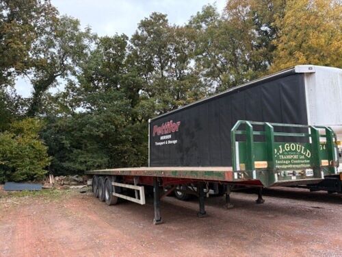 2006 MONTRACON 45FT FLATBED TRAILER