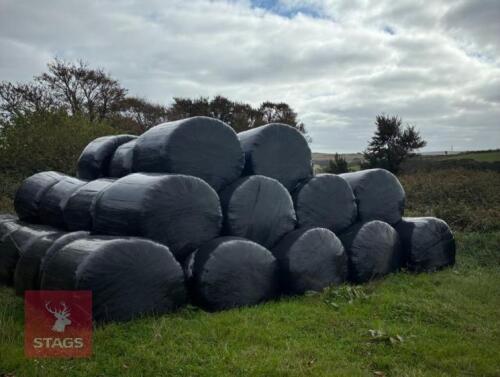 100 ROUND BALES OF 2025 SILAGE - BIDS PER BALE