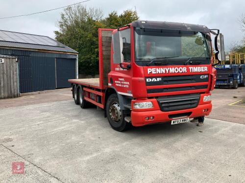 2013 DAF CF.75.310 26T LORRY