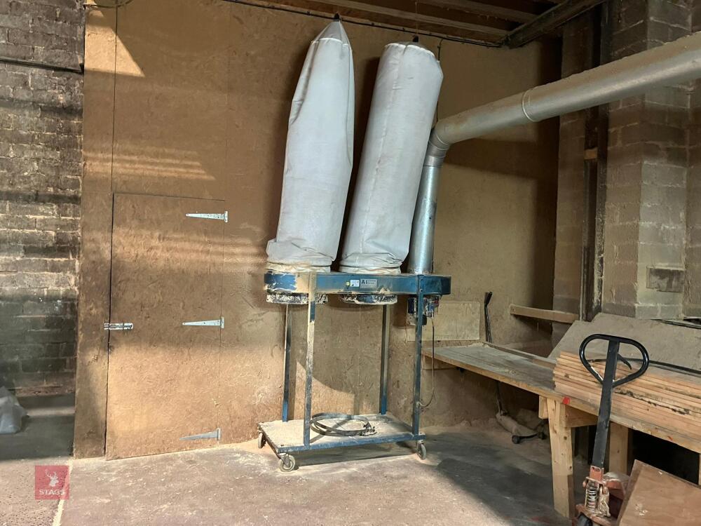 A1 TWIN BAG DUST EXTRACTION UNIT