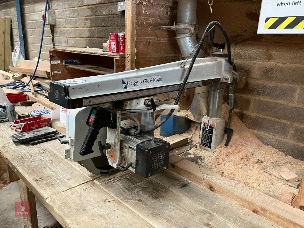 GRIGGIO GR640/400 CROSS CUT SAW