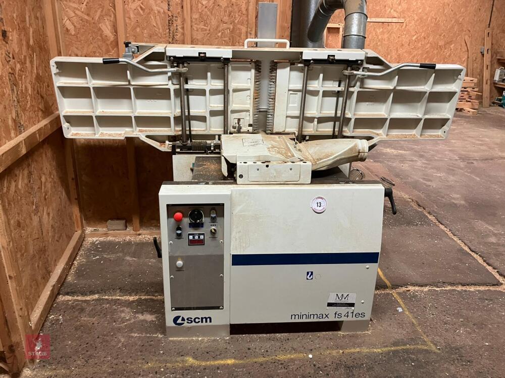 2022 SCM MINIMAX PLANER THICKNESSER