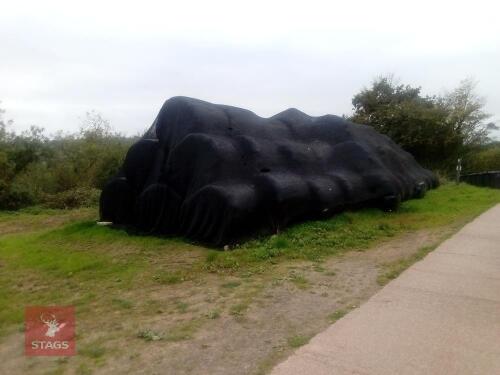 68 ROUND BALES OF 2025 1ST CUT HAYLAGE - BIDS PER BALE