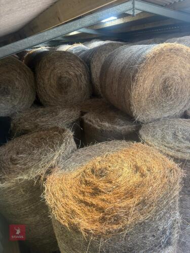 25 ROUND BALES OF 2025 HAY - BIDS PER BALE