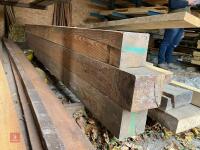 3 X 3M X 14CM X 14CM TIMBER POSTS - 2