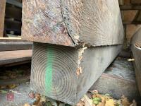 3 X 3M X 14CM X 14CM TIMBER POSTS - 8