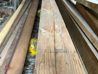 3 X 3M X 14CM X 14CM TIMBER POSTS - 9