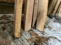 8 X 1.25M X 7CM X 3CM TIMBER BOARDS - 6
