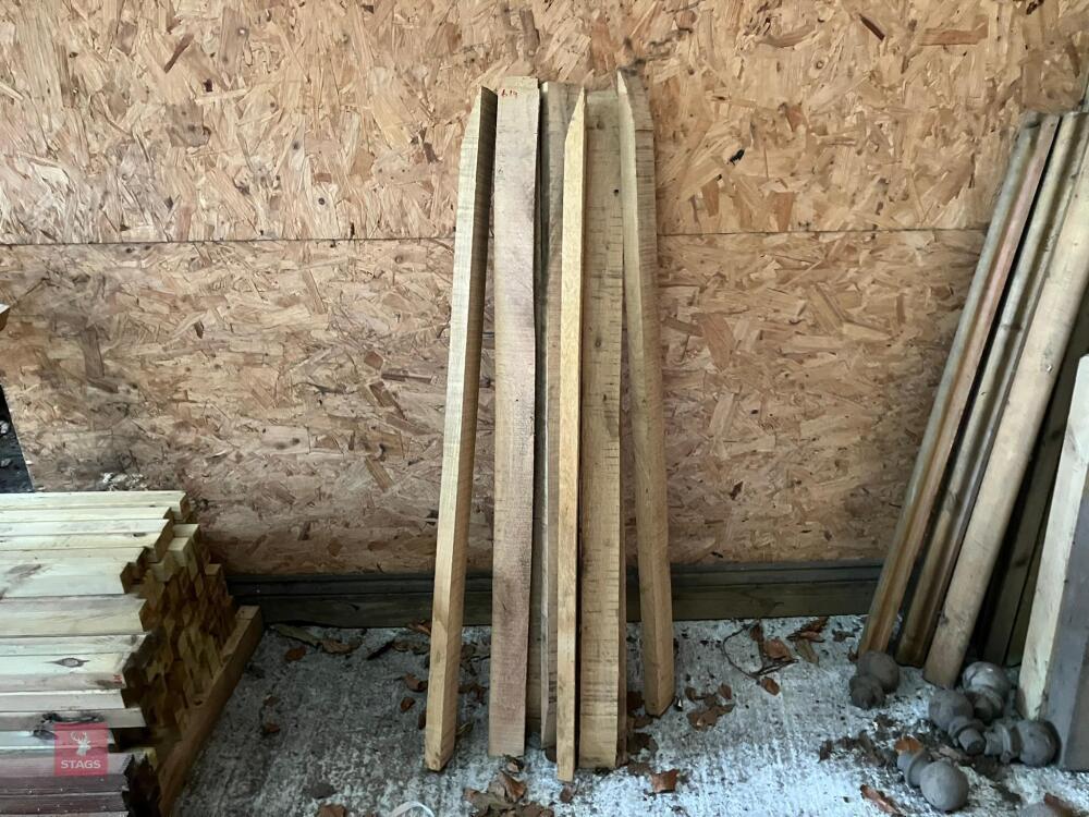 8 X 1.25M X 7CM X 3CM TIMBER BOARDS