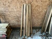 8 X 1.25M X 7CM X 3CM TIMBER BOARDS