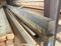 4.2M X 7CM X 7CM TIMBER BEAMS - 6