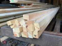 15 X 4.2M X 4CM X 2.5CM TIMBER BATTONS