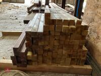 120 X 90CM X 4CM X 4CM DECKING SPINDLES - 8