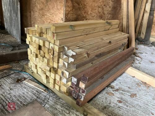 120 X 90CM X 4CM X 4CM DECKING SPINDLES