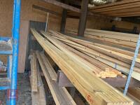 2 X 4.8M LENGTHS OF DECKING TIMBER - 3