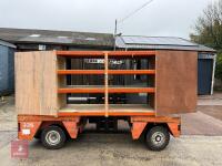 2.5M BAY OF PALLET RACKING - 2
