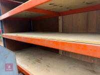 2.5M BAY OF PALLET RACKING - 15