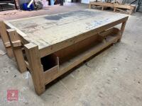 3.1M X 1.5M CARPENTRY BENCH - 2