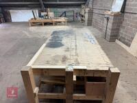 3.1M X 1.5M CARPENTRY BENCH - 5