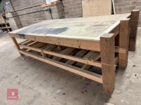 3.1M X 1.5M CARPENTRY BENCH - 7