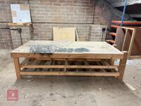 3.1M X 1.5M CARPENTRY BENCH - 8