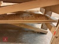 4.1M X 1.25M WOODEN WORKBENCH - 7
