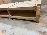 4M X 1.25M WOODEN WORKBENCH - 9