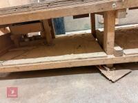 4M X 1.25M WOODEN WORKBENCH - 14