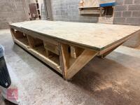 4M X 1.25M WOODEN WORKBENCH - 21