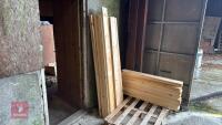 21 X 1.75M REDWOOD TIMBER PLANKS - 2