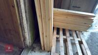 21 X 1.75M REDWOOD TIMBER PLANKS - 5
