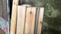 21 X 1.75M REDWOOD TIMBER PLANKS - 7