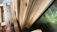 21 X 1.75M REDWOOD TIMBER PLANKS - 10