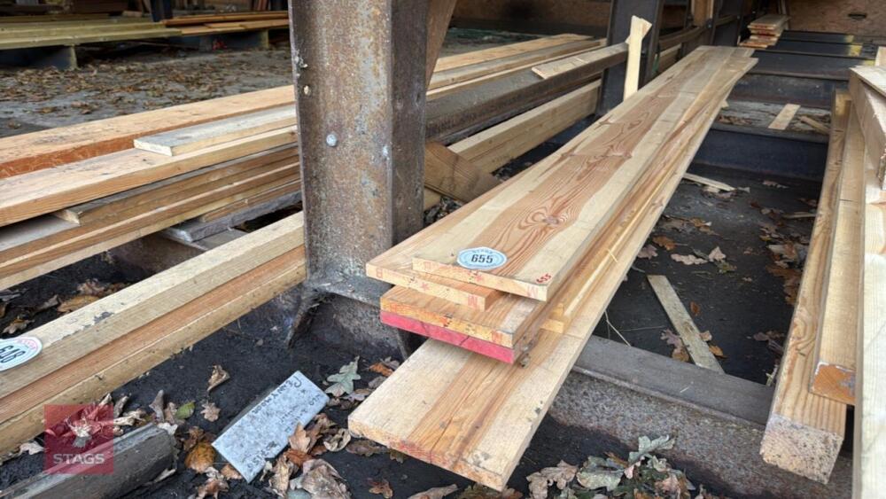 7 PLANKS OF TIMBER