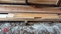 7 MIXED LENGTH PLANKS - 5