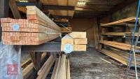5 X 5.4M REDWOOD RAILS - 2