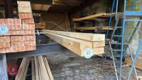 5 X 5.4M REDWOOD RAILS - 3