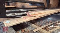 9 MIXED LENGTH TIMBER PLANKS - 3