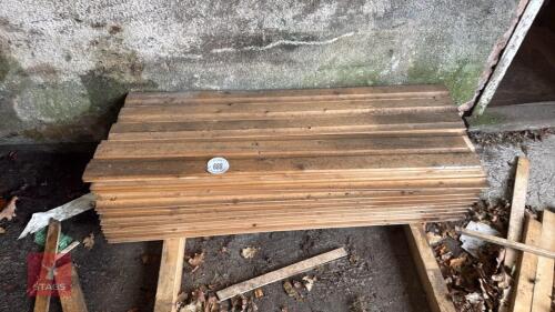 60 X 1.23M LENGTHS OF T & G SHIPLAP