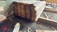 60 X 1.23M LENGTHS OF T & G SHIPLAP - 2