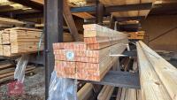27 X 4.5M REDWOOD RAILS
