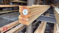 10 X 4.8M PLANKS OF TIMBER