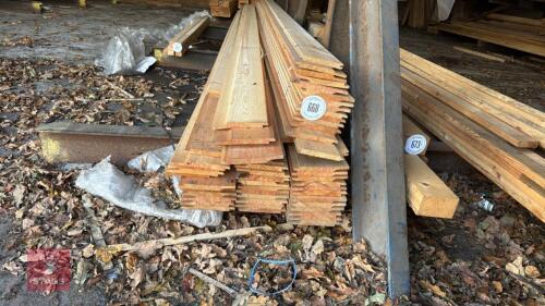 50 X 5.1M LENGTHS OF SHIPLAP