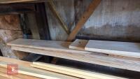 9 MIXED PLANKS OF TIMBER - 6