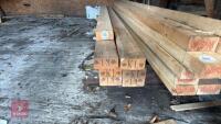 6 X 4.5M UNSORTED SAWN REDWOOD