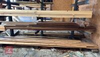 ASSORTED REDWOOD BATTEN & PLANKS - 2