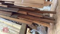 ASSORTED REDWOOD BATTEN & PLANKS - 3