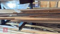 ASSORTED REDWOOD BATTEN & PLANKS - 6