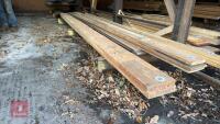 2 X 4.8M REDWOOD PLANKS