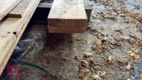 2 X 4.8M REDWOOD PLANKS - 6